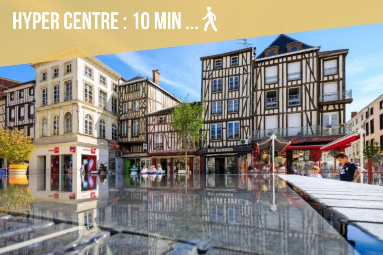 Soleil D'Ete - Netflix & Wifi - Balcon - Climatisation - Parking Gratuit - Check-In 24H24 - Emplacement Velos - Goodmarning Châlons-en-Champagne Exteriör bild