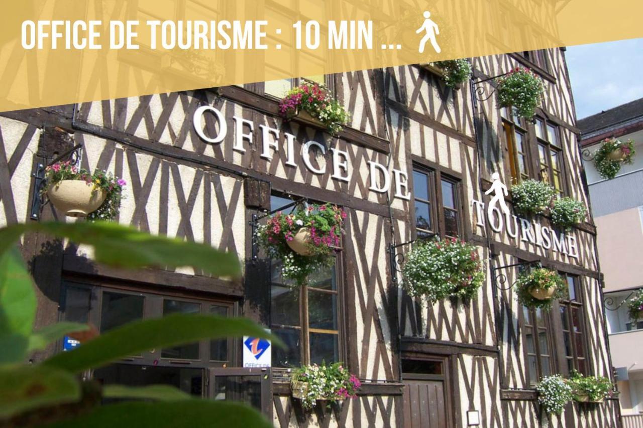 Soleil D'Ete - Netflix & Wifi - Balcon - Climatisation - Parking Gratuit - Check-In 24H24 - Emplacement Velos - Goodmarning Châlons-en-Champagne Exteriör bild