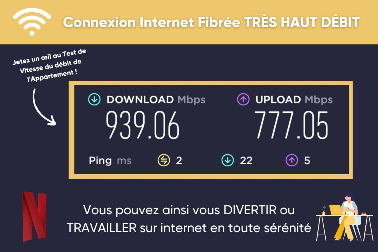 Soleil D'Ete - Netflix & Wifi - Balcon - Climatisation - Parking Gratuit - Check-In 24H24 - Emplacement Velos - Goodmarning Châlons-en-Champagne Exteriör bild