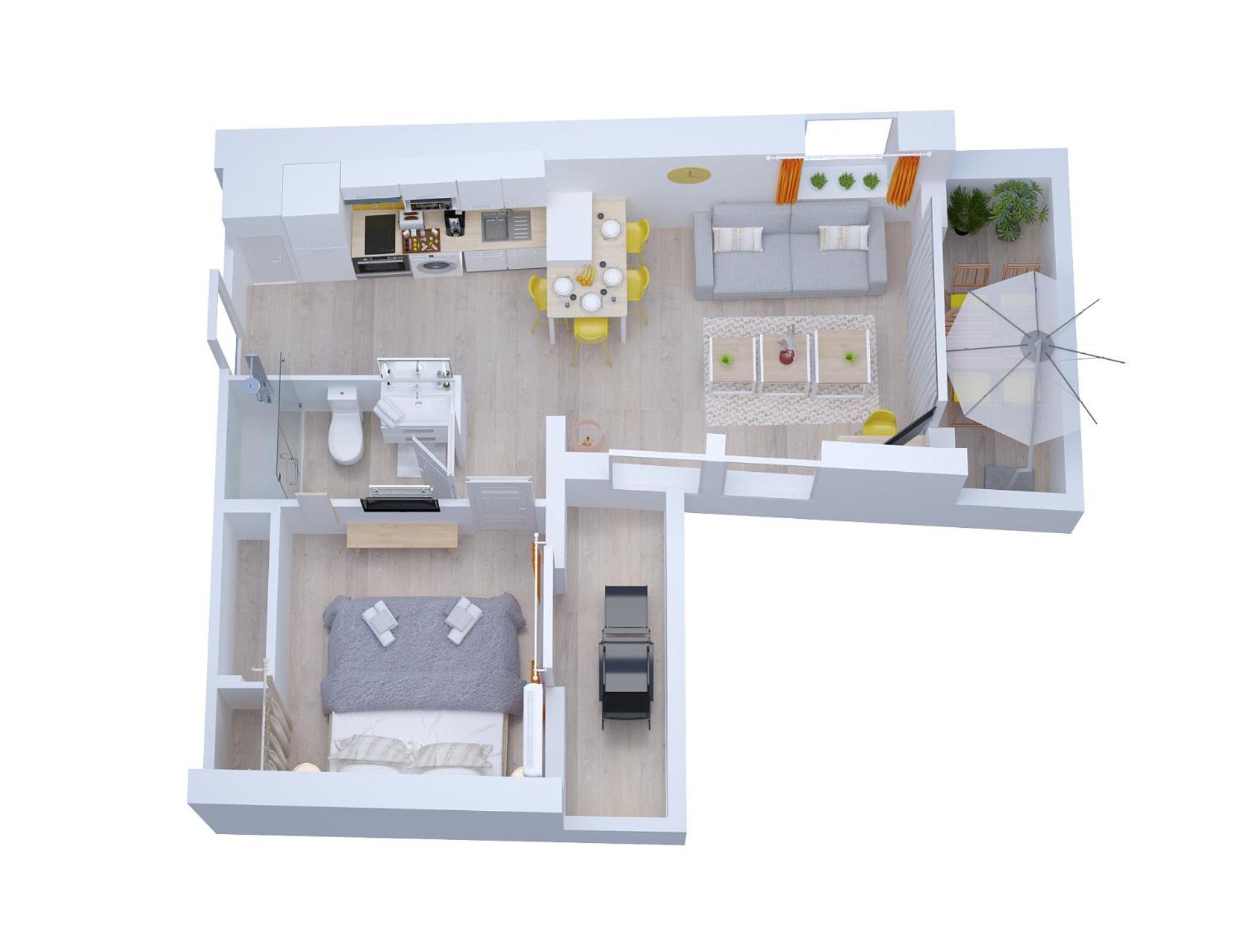 Soleil D'Ete - Netflix & Wifi - Balcon - Climatisation - Parking Gratuit - Check-In 24H24 - Emplacement Velos - Goodmarning Châlons-en-Champagne Exteriör bild